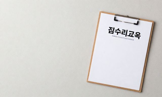집수리교육 관련 대표 이미지